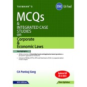 Taxmann's MCQs and Integrated Case Studies on Corporate & Economic Laws for CA Final November 2021 Exam [New Syllabus] by CA. Pankaj Garg